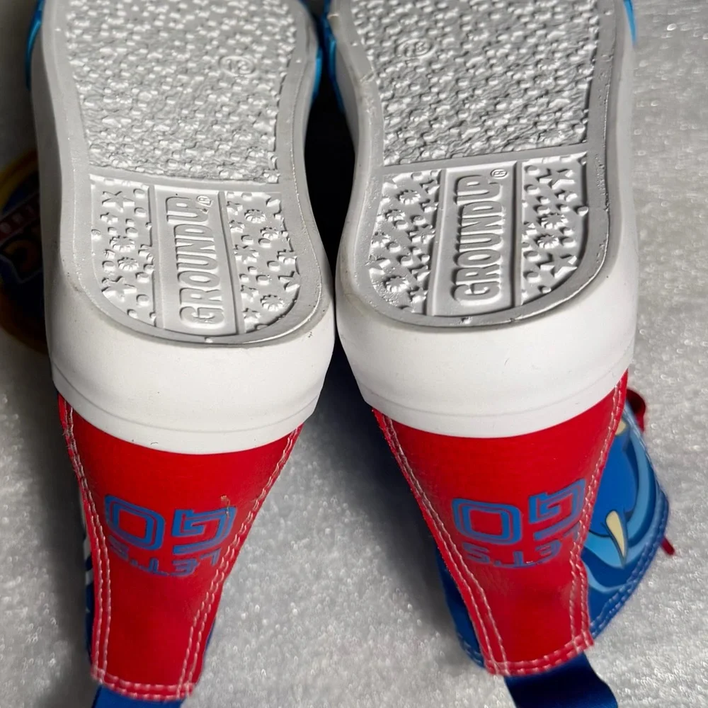 Sonic NIKELODEON BOYS Kids High-Top Sneakers - Blue and Red NWOT